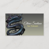 Dragon Swirl Visitekaartje (Voorkant)