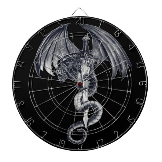 Dragon & Sword Dart Board Dartbord (Voorkant)