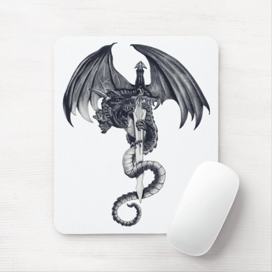 Dragon & Sword Mousepad Muismat (Met muis)