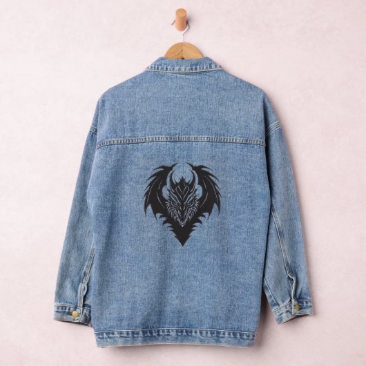 dragon symbol denim jacket (Hangar)