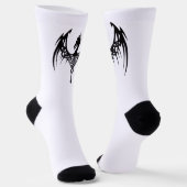 dragon symbol socks sokken (Gebogen)