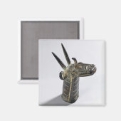 Dragon, symbool van de god Marduk, Late Assyrische Magneet (Voorkant / Achterkant)