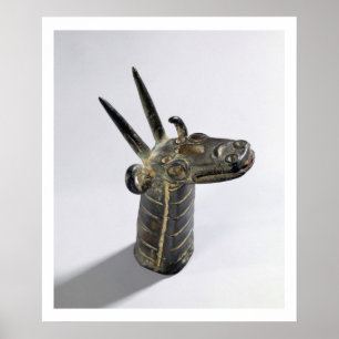 Dragon, symbool van de god Marduk, Late Assyrische Poster