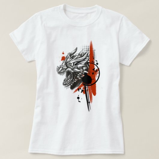 Dragon T-shirt (Design voorkant)