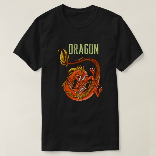 Dragon T-shirt (Design voorkant)