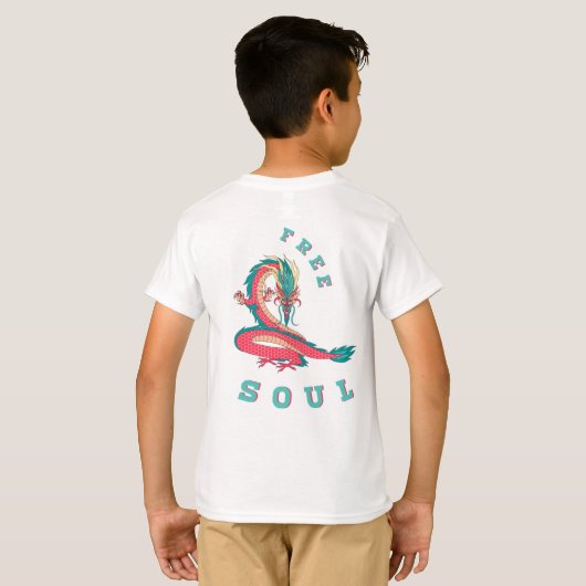 Dragon T-shirt (Achterkant volledig)