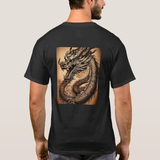 Dragon t-shirt (Achterkant)