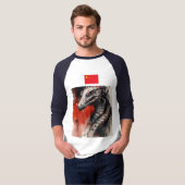 Dragon t-shirt, china t-shirt (Voorkant volledig)