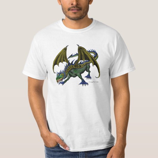 Dragon T-shirt design (Voorkant)