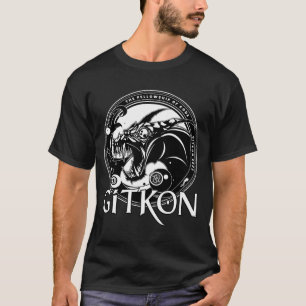 Dragon T-shirt GitKon: De Fellowship of Code