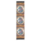 Dragon Table Runner Korte Tafelloper (Voorkant)