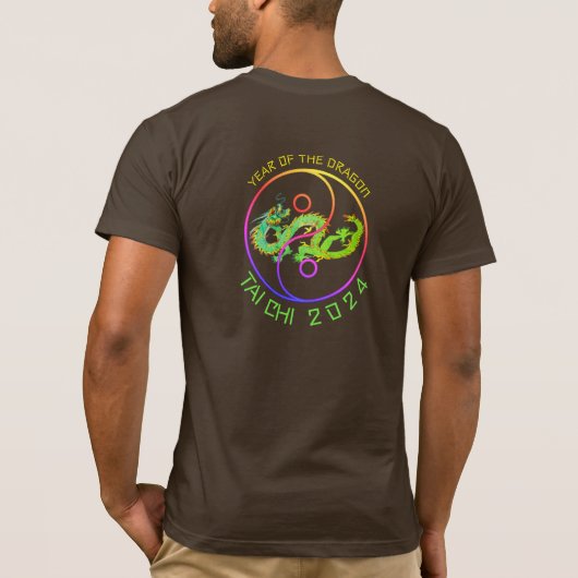 DRAGON TAI CHI T-SHIRT (Achterkant)