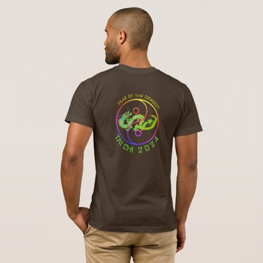 DRAGON TAI CHI T-SHIRT (Achterkant volledig)