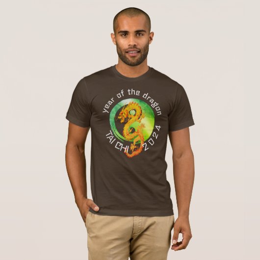 DRAGON TAI CHI T-SHIRT (Voorkant volledig)