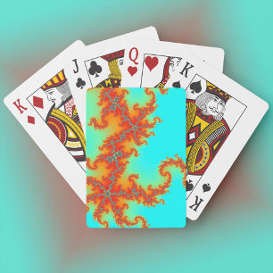Dragon Tail Fractal Pokerkaarten