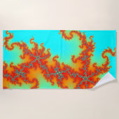 Dragon Tail Fractal Strandlaken (Voorkant)