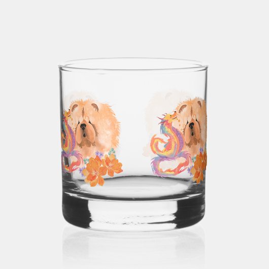 DRAGON TALES Chow ROCKS glas (Links)