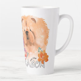 DRAGON-TALEZ CHOW Jaar van de Draak Latte Mok