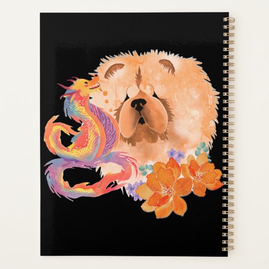 DRAGON-TALEZ CHOW Jaar van de Draak Planner (Achterkant)