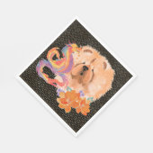 DRAGON-TALEZ Chow Jaar van de Draak Servet (Hoek)