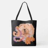 DRAGON-TALEZ Chow Jaar van de Draak Tote Bag (Achterkant)