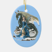 Dragon Tamer 2 Keramisch Ornament (Achterkant)
