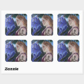 Dragon Tamer's Pact - Lucht Vierkante Sticker (Vel)