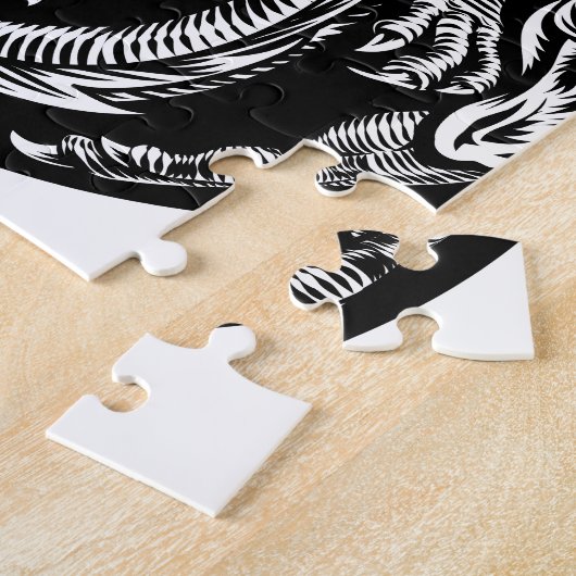 Dragon Tattoo Design Legpuzzel (Zijkant)