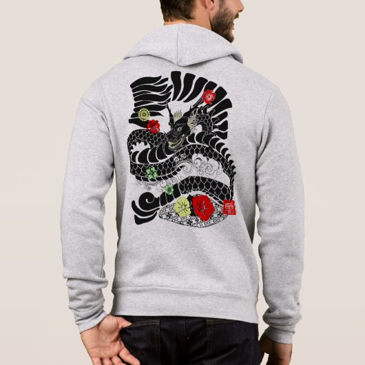 Dragon Tattoo Hoodie (Achterkant)