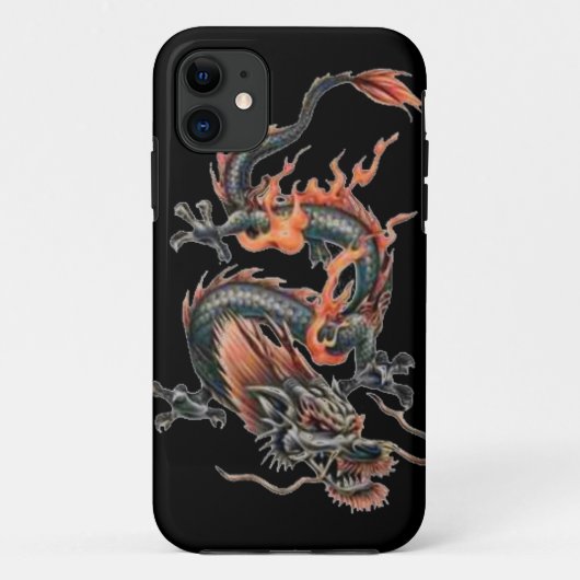 Dragon tattoo is een coole fantasiekamp Case-Mate iPhone case (Achterkant)