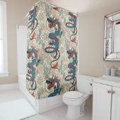 dragon tattoo light douchegordijn (In situ)