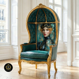 Dragon Tattoo Steampunk Meisje Decoupage Papier