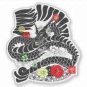 Dragon Tattoo Sticker (Voorkant)