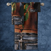 Dragon Tattoo Woma Bad Handdoek