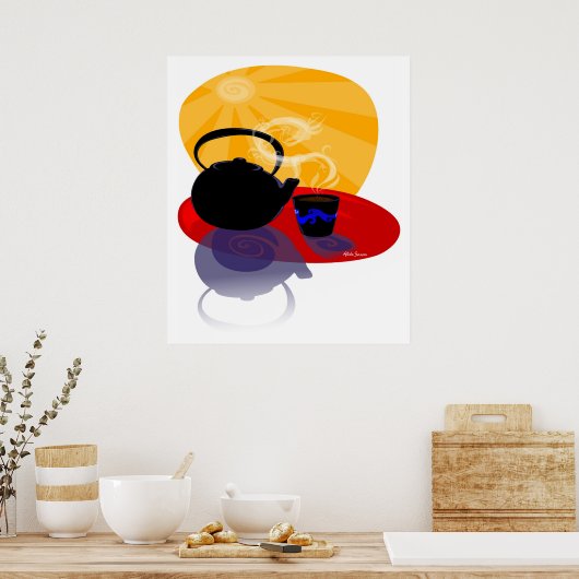Dragon Tea Poster (Keuken)
