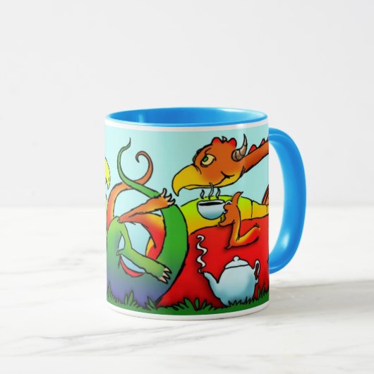 Dragon Tea Time Mok (Voorkant rechts)