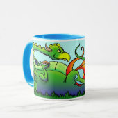 Dragon Tea Time Mok (Voorkant links)