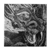 Dragon tegel tegeltje (Voorkant)