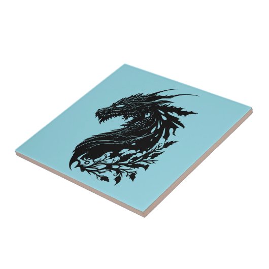 Dragon Tegeltje (Zijkant)