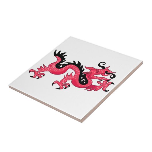 Dragon Tegeltje (Zijkant)