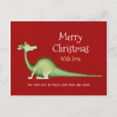 Dragon Terug Briefkaart (Voorkant)