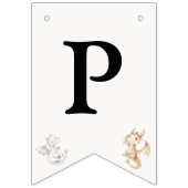 Dragon thema verjaardagsfeestje vlaggetjes (Derde vlag)