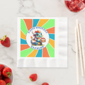 Dragon Theme Boy's Verjaardagsfeestje Servet (Insitu)