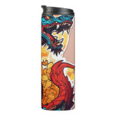 Dragon Thermal Tumbler Thermosbeker (Geroteerd rechts)
