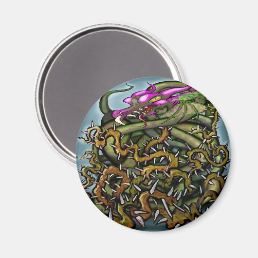 Dragon Thorns Magneet (Voorkant / Achterkant)