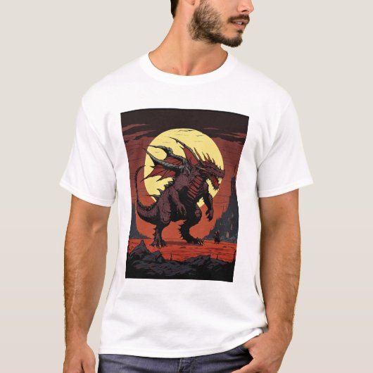 Dragon Threads: felle en stijlvolle T - shirts (Voorkant)