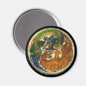 DRAGON TIGER MAGNEET (Voorkant / Achterkant)