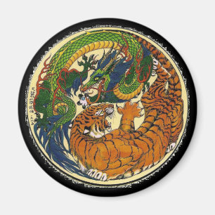 DRAGON TIGER MAGNEET