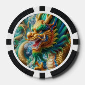 Dragon Tiger Poker Chip (Voorkant)