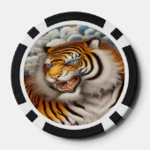 Dragon Tiger Poker Chip (Achterkant)